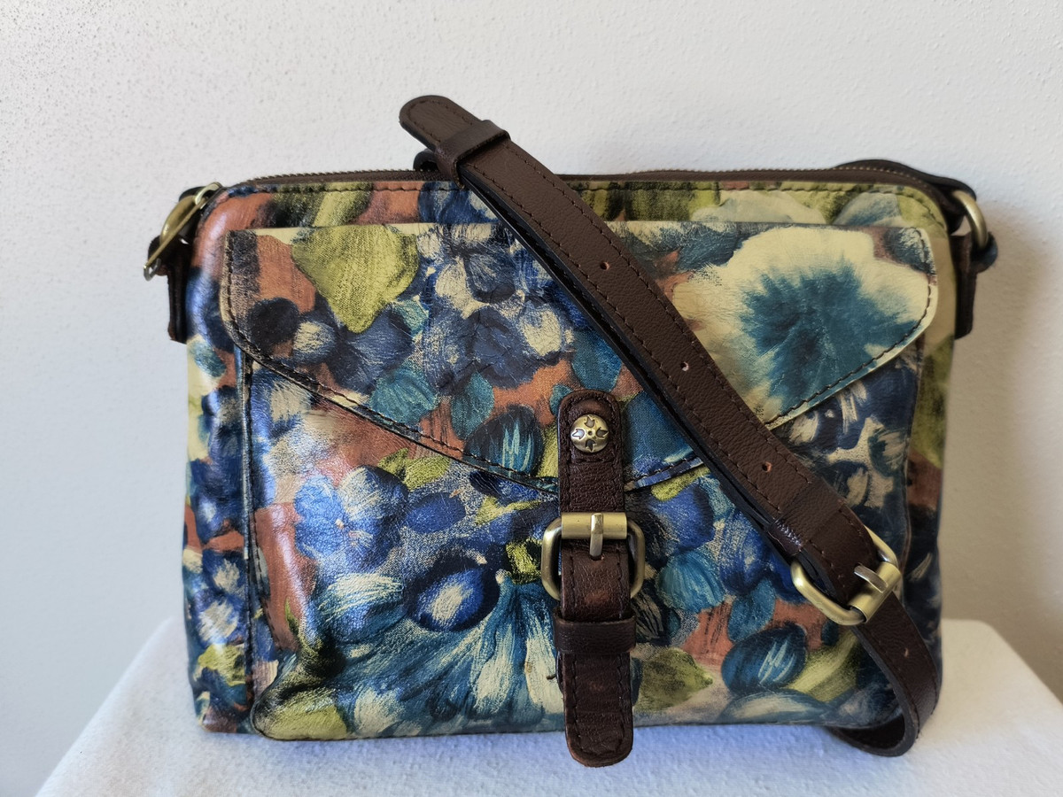 Patricia Nash Blue Floral Bags